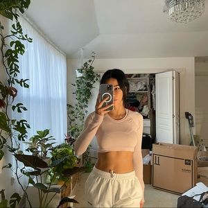 Lululemon Swiftly cropped sz 2